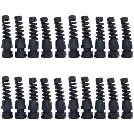 Set di 20 Connettori a Cavo M16 Idroimpermeabili con Resistenza al Tiro