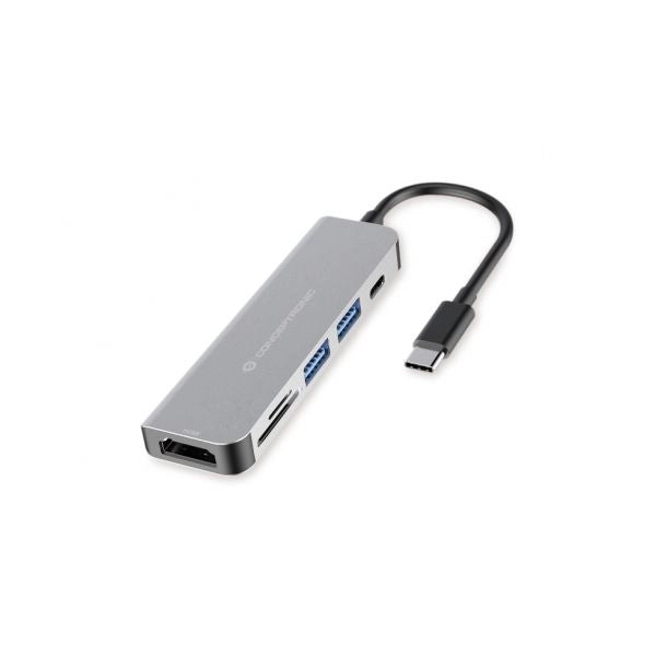 Docking station type c 6in1 1*hdmi/2*usb 3.0/1*usb c pd/1*sd - DONN02G
