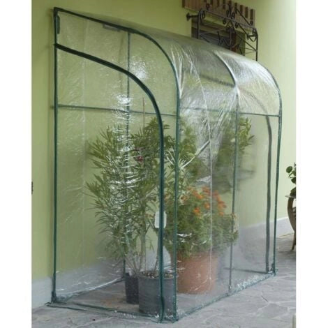 Serra Verdemax “Oleander” a parete 200 × 100 × H215cm – telo trasparente incluso