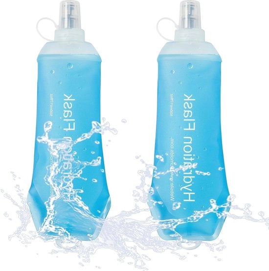 500 ml Oli Flessa Opvougbile TPU per Idratazione Kit Ciclismo Escursionismo Arrampicata Moto Esterno