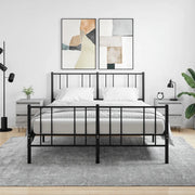 Comodini 2pz-Set di 2 Tavolino da notte Grigio Sonoma 40x35x50 cm in Legno Multistrato 362267