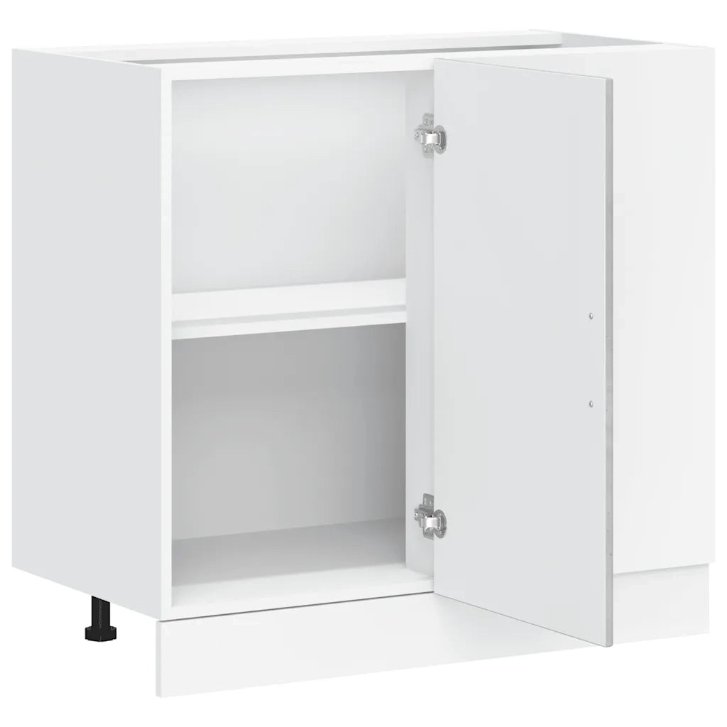 Mobile base da cucina-Base da Cucina Lucca Grigio Cemento in Legno Multistrato
