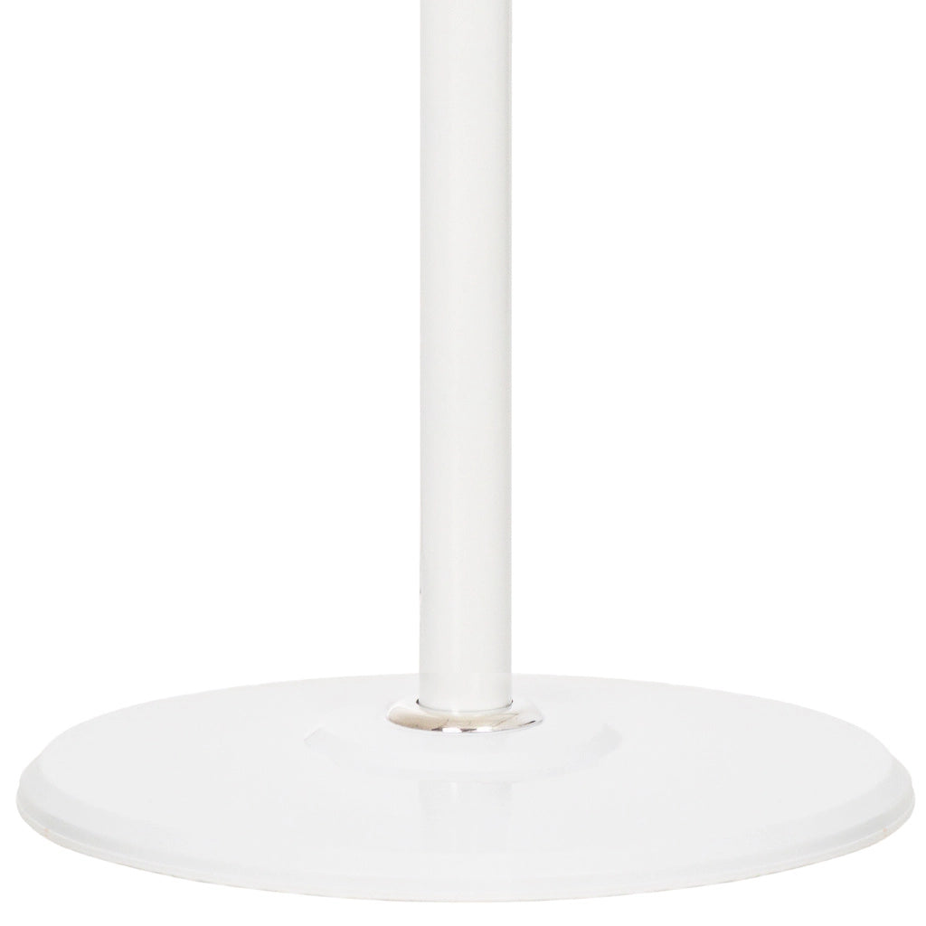 Perchero de metal blanco 176h cm