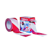 Nastro segnaletico bianco/rosso 70mmx 200 m