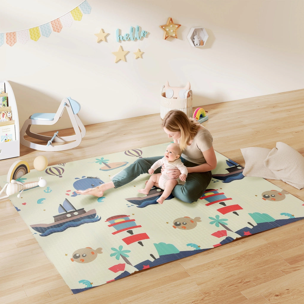 Tapis de jeu per bambini ¨C zephmum ¨C 196x176x1.5 cm multicolore