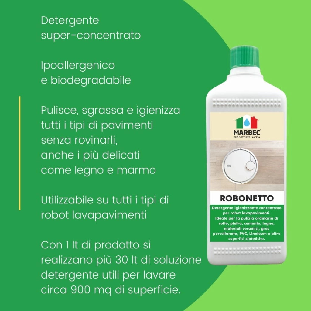 Detergente per robot lavapavimenti ROBONETTO   1LT