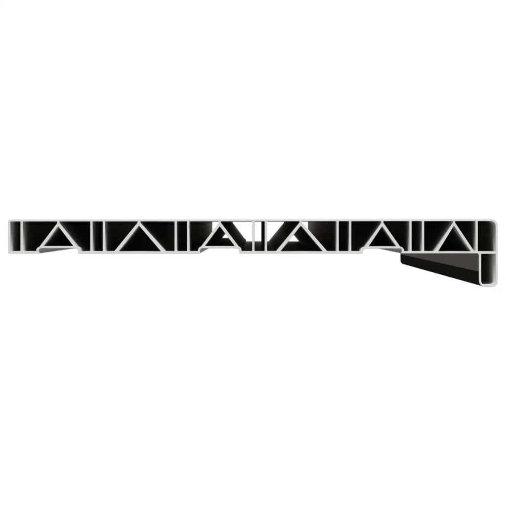 Soglia della Finestra Nero con Venature del Legno PVC 42046858