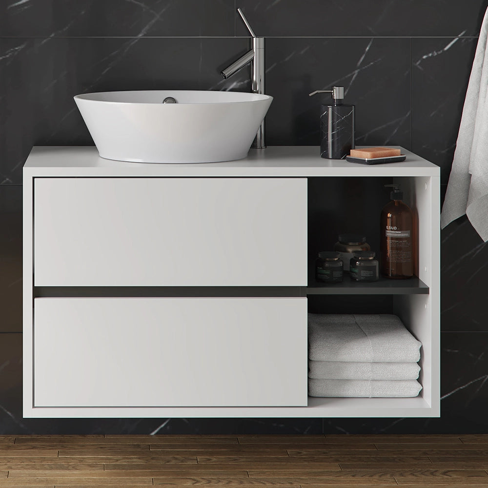 Vicco Mobile sottolavabo per bagno Bianco 100 x 60 cm