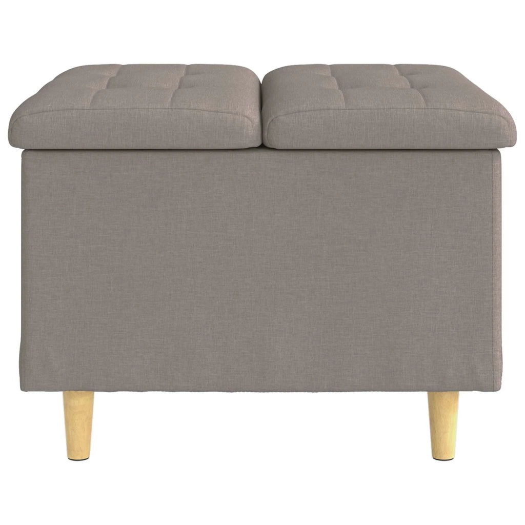 Pouf contenitore con cuscino Talpa 60 x 60 x 45 cm Tessuto 876822