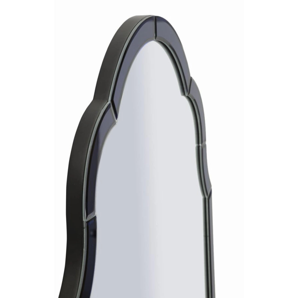 Specchio con Cornice Classico 2, Blu, MDF, 150x55x2 cm