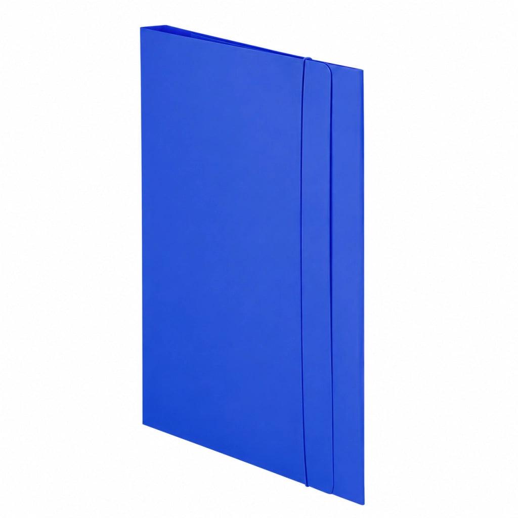 CARTELLINA CON ELASTICO blu  - BricoGo