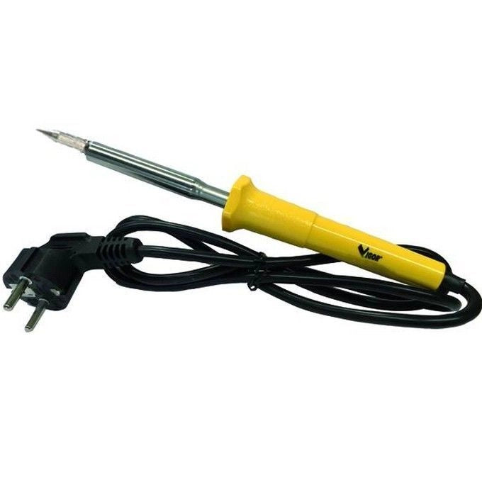 Vigor 54925-10 Saldatore Istantaneo a Stagno Punta Diritta 30W 230V per Schede Elettroniche Transistor Condensatori