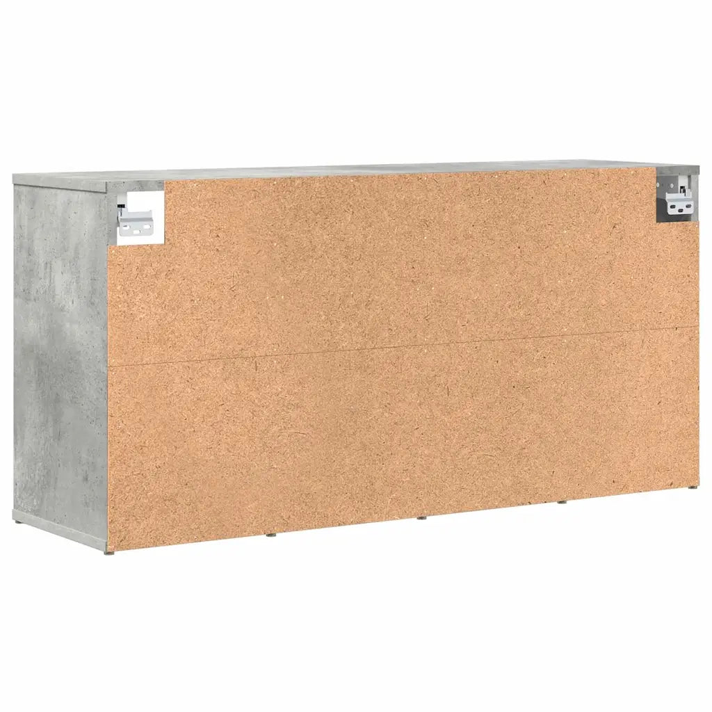 Mobile per scarpe-Scarpiera Grigio cemento 103 x 30 x 51 cm