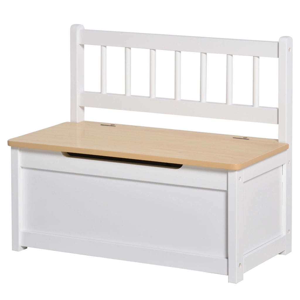 Letto a soppalco con cassetti ¨C Minimal ¨C 60x30x50 cm bianco e legno naturale