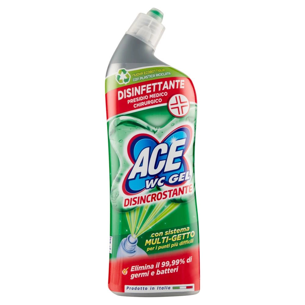 ACE WC GEL + SCARICO DISINCROSTANTE IN FORMATO DA  700 ML