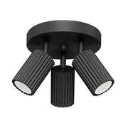Lampada da soffitto KARBON 3P nero