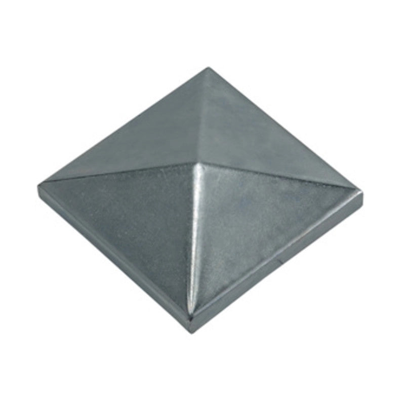 Copripilastro acciaio 12x12 cm