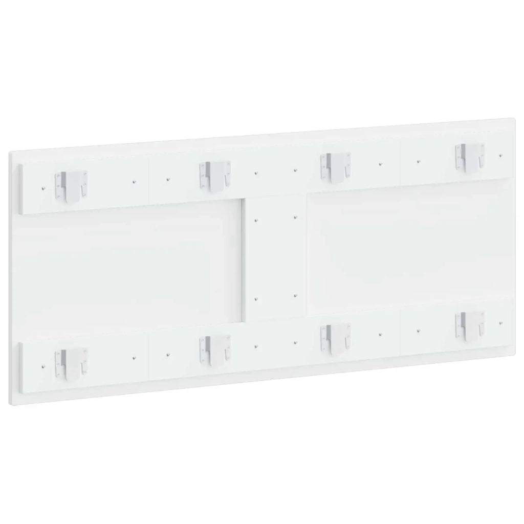 Testiera da Muro EDE Bianco Legno ingegnerizzato 896085