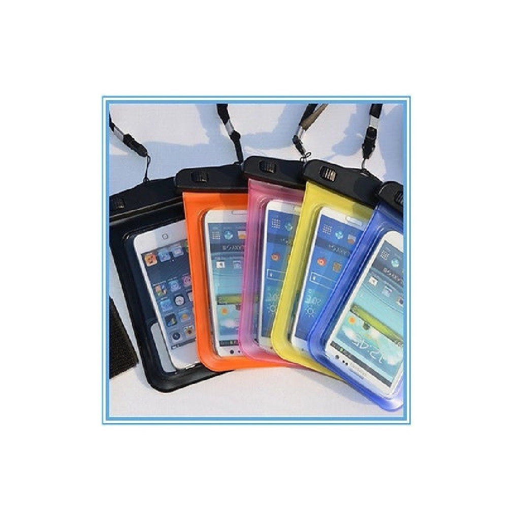 Trade Shop - Custodia Cover Impermeabile Subacquea Per Cellulare Smartphone Fotocamera -