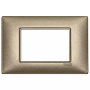 VIMAR PLANA - PLACCA 3M BRONZO METALLIZZATO