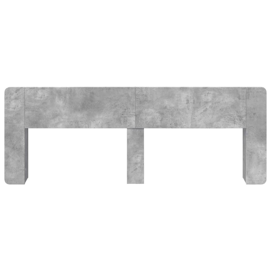 Testata del letto Grigio Cemento Legno ingegnerizzato 8001231