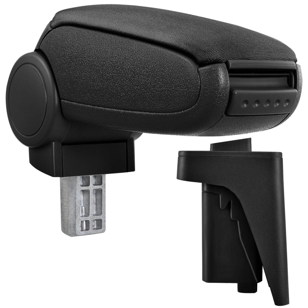 Bracciolo centrale per Audi A3 S3 8P con scomparto imbottito in tessuto nero 03_0000372