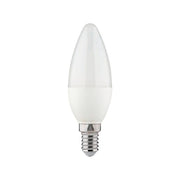 Lampadina LED C35 candela E14 4,9W 470lm 3000K Miledo