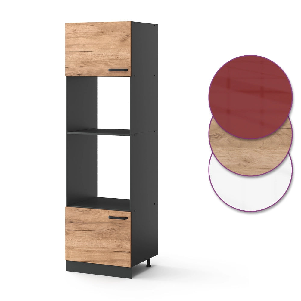 Vicco Set mobili bagno Quercia dorata 60 cm