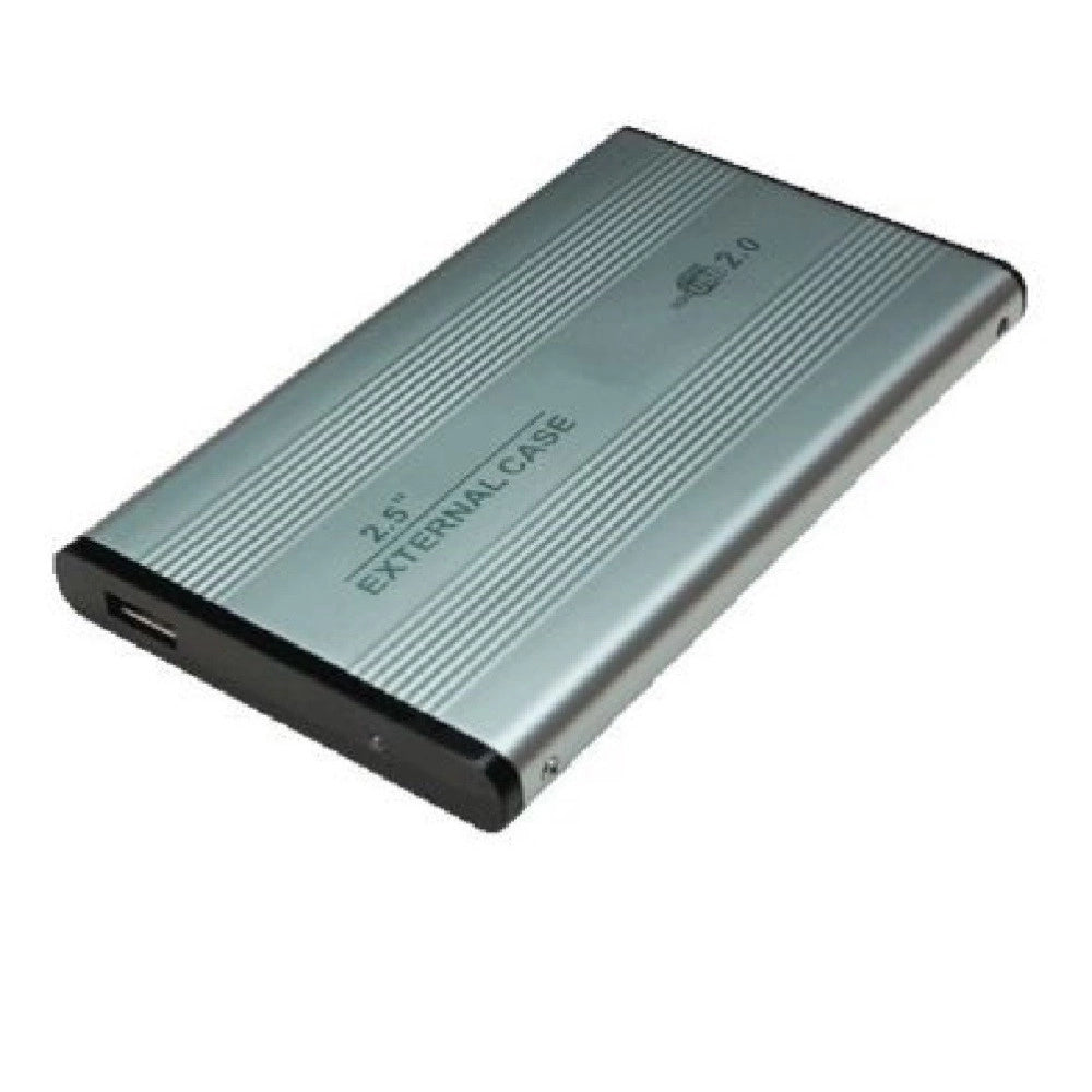 Trade Shop - Case Box In Alluminio Per Hard Disk Esterno Ide 2.5 Con Usb 2.0 Custodia Hdd -