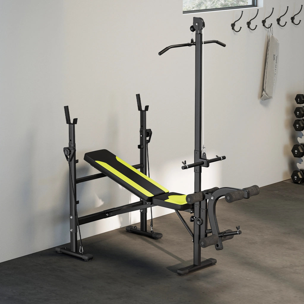 Panche multifunzione per allenamento ¨C zephmum ¨C nero e giallo