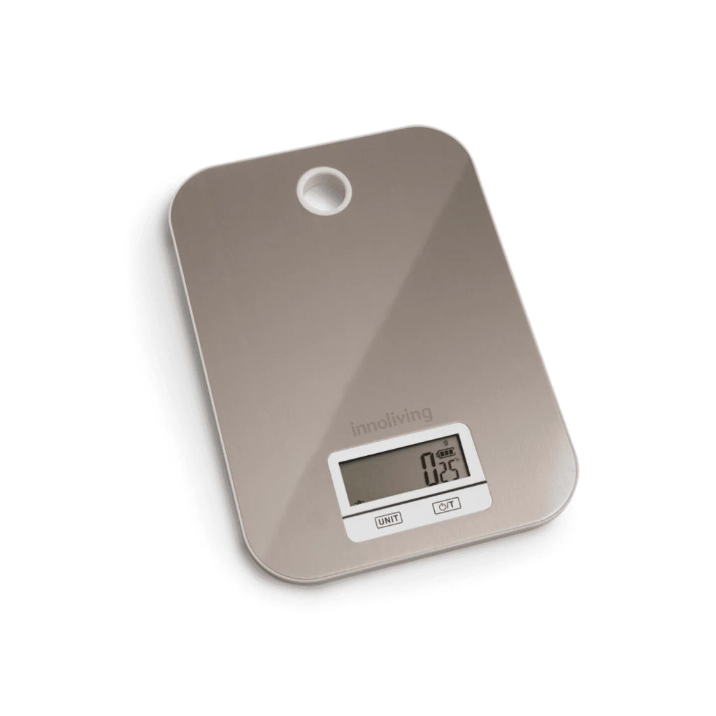 Bilancia Digitale Da Cucina In Acciaio Slim Deluxe Innoliving INN-134