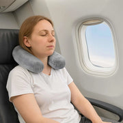 Cuscino da viaggio per il collo Grigio Schiuma Memory 42012700