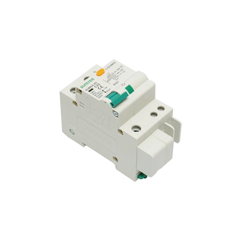 Sicurezza differenziale 1P+N, 25A, 30mA Suntree