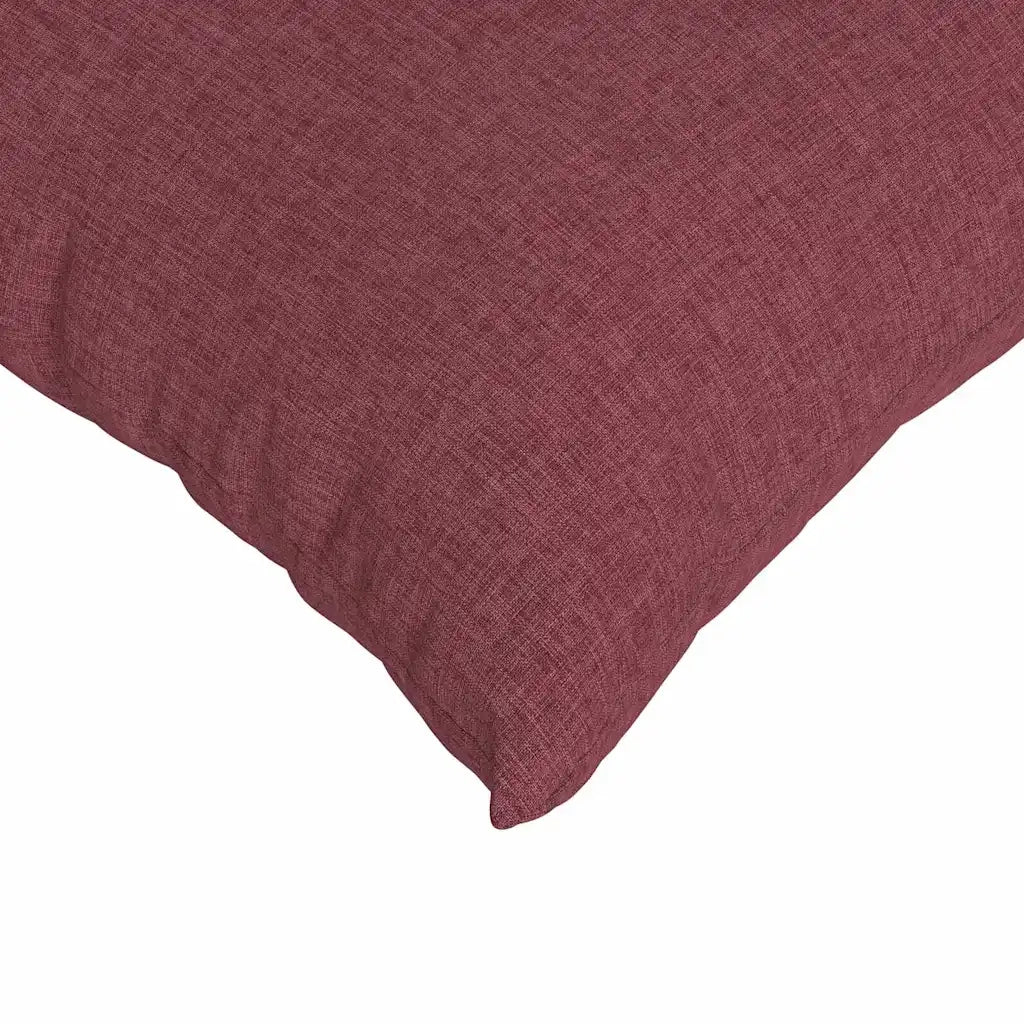 Cuscini da Divano 2 pcs Rosso Vino 50 x 30 cm Tessuto 42013613