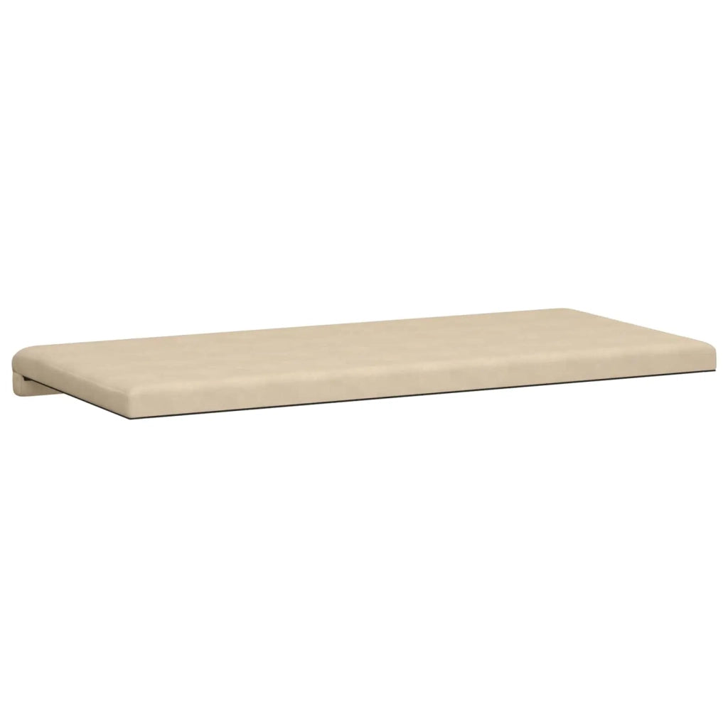 Cuscino per panchina Microfibra Crema Profondità 35 cm 42043287