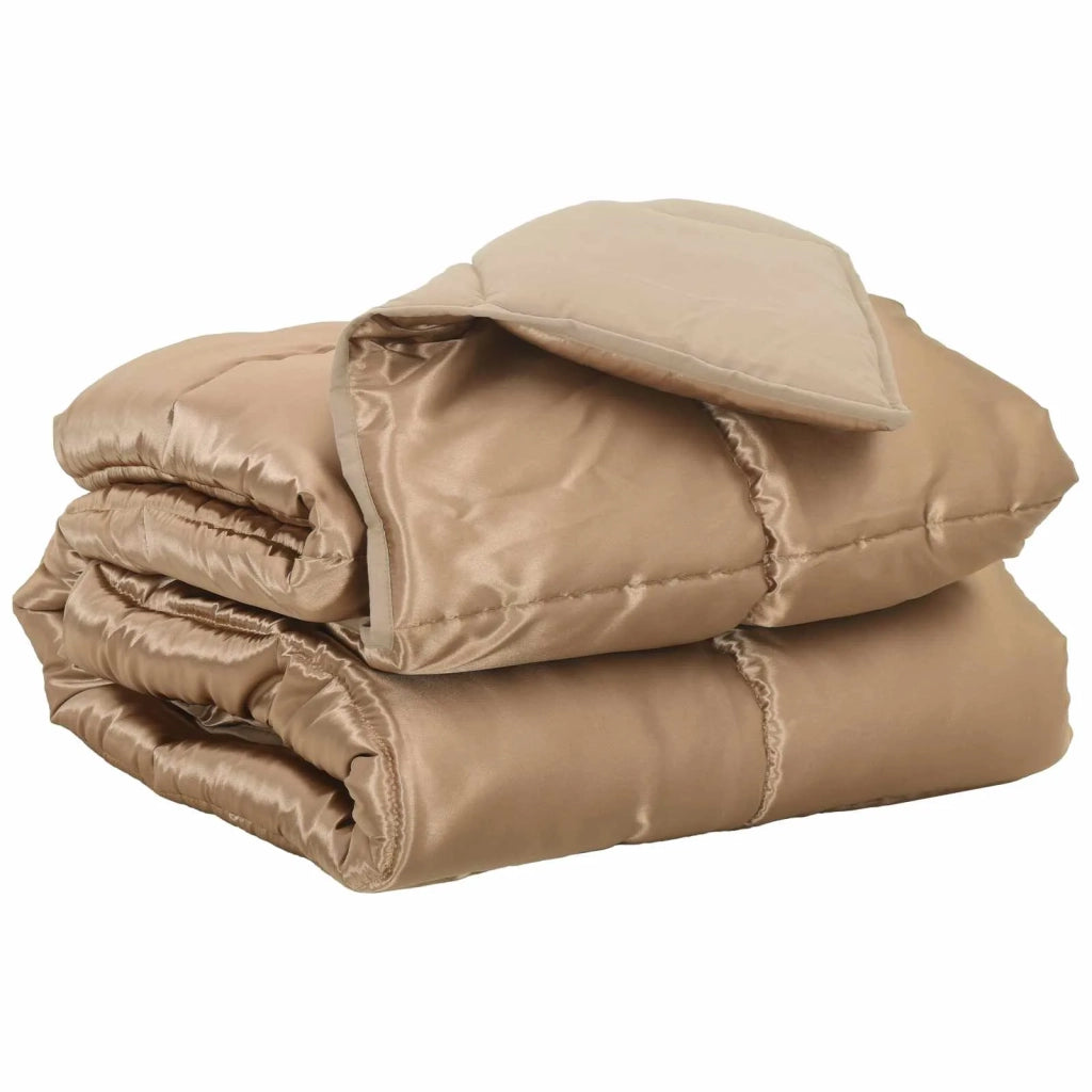 Piumone Completo Annuale Oro 135 x 200 cm Satin e Micropile 42025800