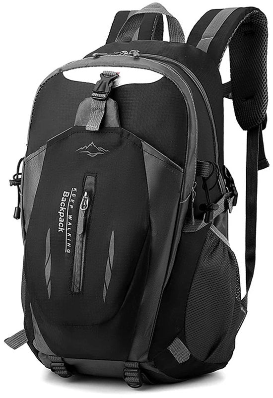 Borsa da 40L Impermeabile – Borsa da Viaggio Leggera per Esterno – Nero