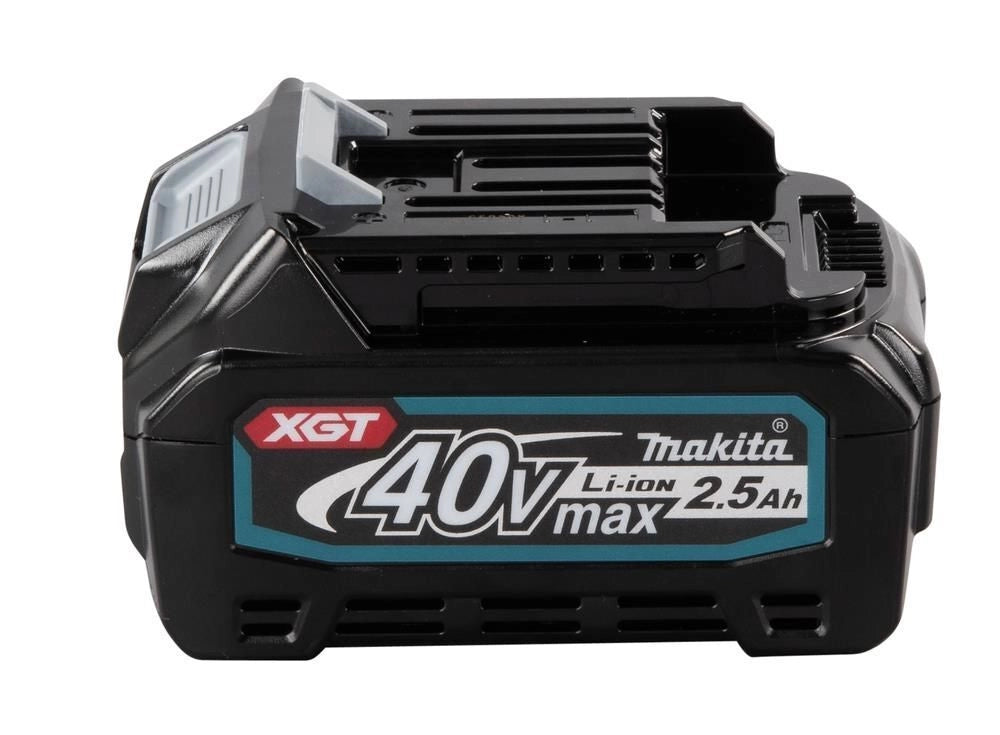 Makita 191B36-3 XGT Batteria 40 V max 2,5 Ah 90 Wh Comunicazione Digitale Ricarica 28 min colore Nero