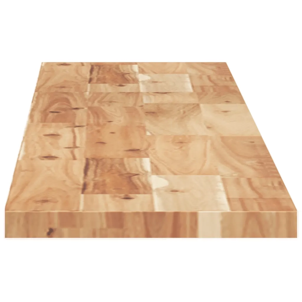 Mensole Parete | Scaffale a Parete | Ripiano a Parete 140x20x2cm Legno Massello Acacia Rifinito Olio