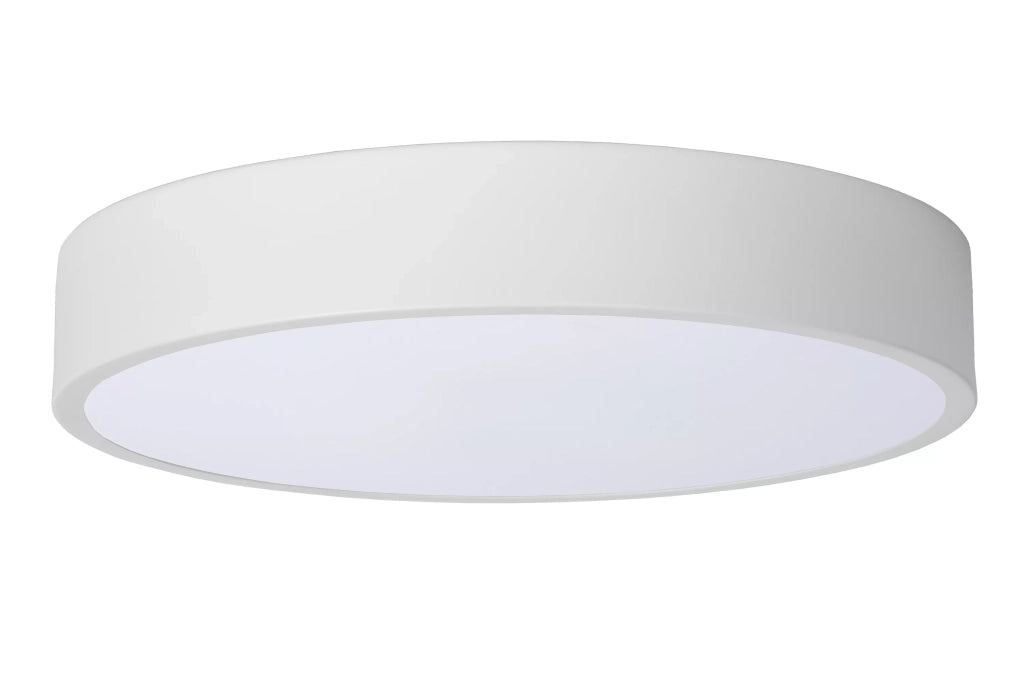 Plafoniera LED rotonda 30cm 18W bianca Lucide UNAR