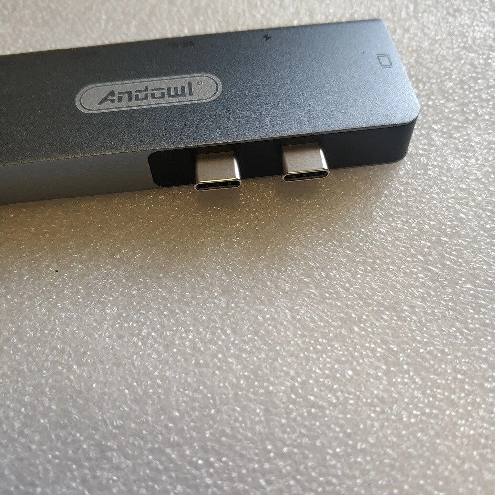 Trade Shop - Adattatore Convertitore Hub Multifunzione Per Computer Di Tipo C Hdmi Usb Q-a121 -
