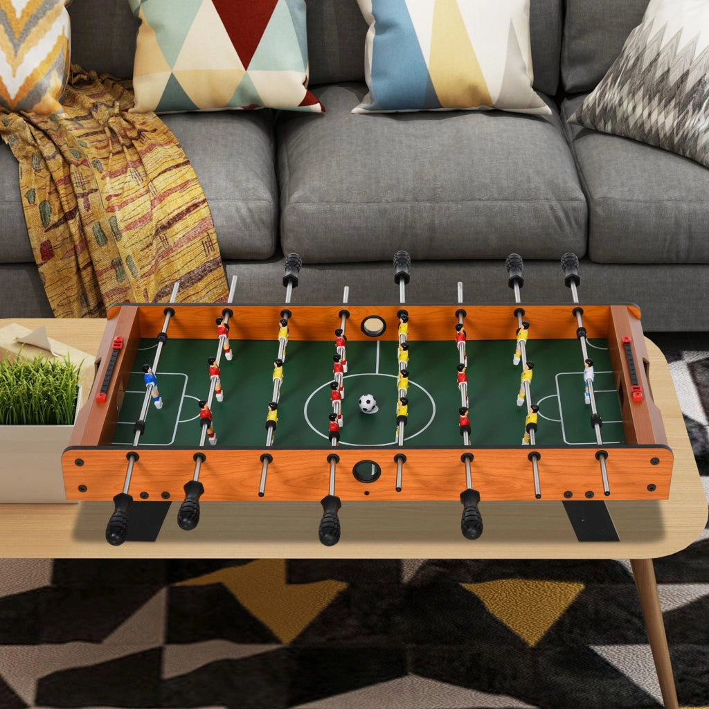 Calcio Balilla in Legno ¨C Minimal ¨C con 22 Giocatori e Accessori