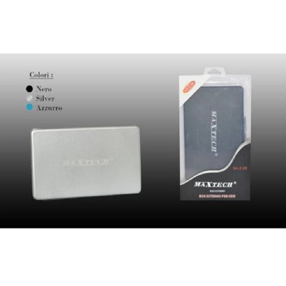 Trade Shop - Case Box Esterno Per Hard Disk Hd Hdd 2.5 Sata Auto Alimentato Usb 2.0 Sa-2.0b -