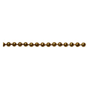 Catena a perline ottonata 3,6 mm x 25 m