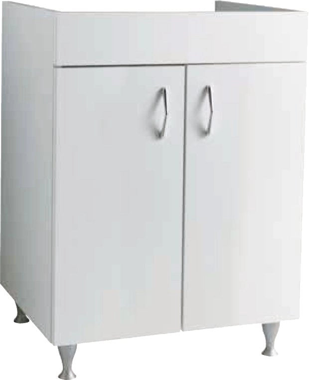 MOBILE UNIVERSALE PER LAVATOIO cm P. 60 x L. 60 con piedi