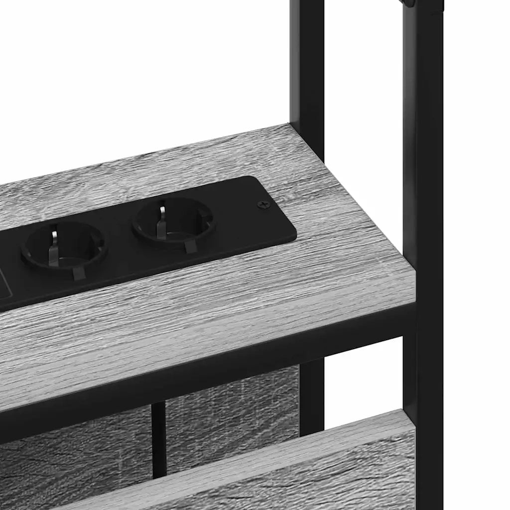 Testata contenitore Grigio sonoma Legno multistrato 859648