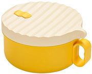 Pentola a Ramen 1200 ml - Acciaio Inossidabile/Silicone - Resistente al Magnetron - Manico - Forma Rotonda - Ideale per Ramen/Snacks - Pentola a Ramen