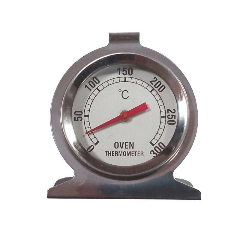 WE220 TERMOMETRO PER FORNO TONDO IN ACCIAIO DA 0° A 300°C