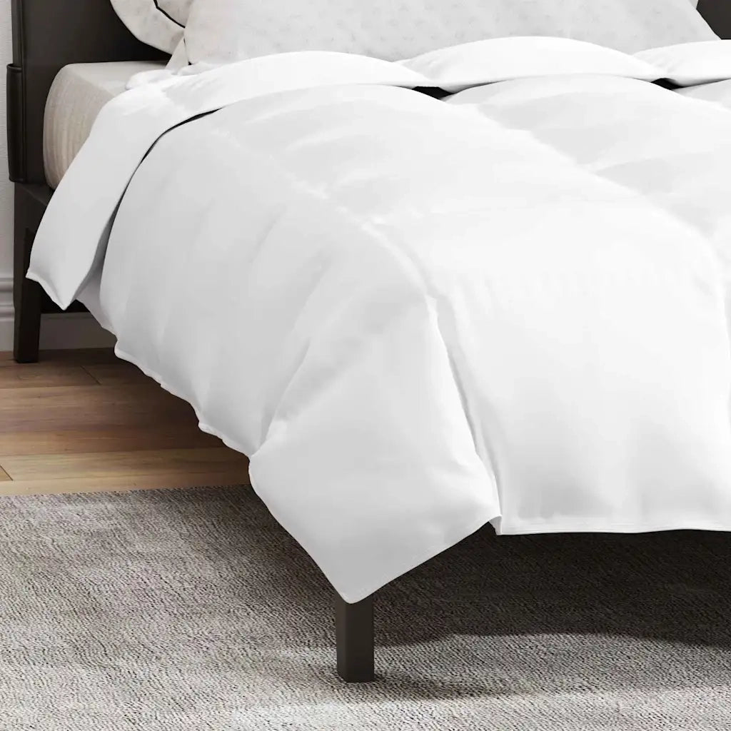 Piumone | Duvet Invernale Bianco 155 x 200 cm Piuma