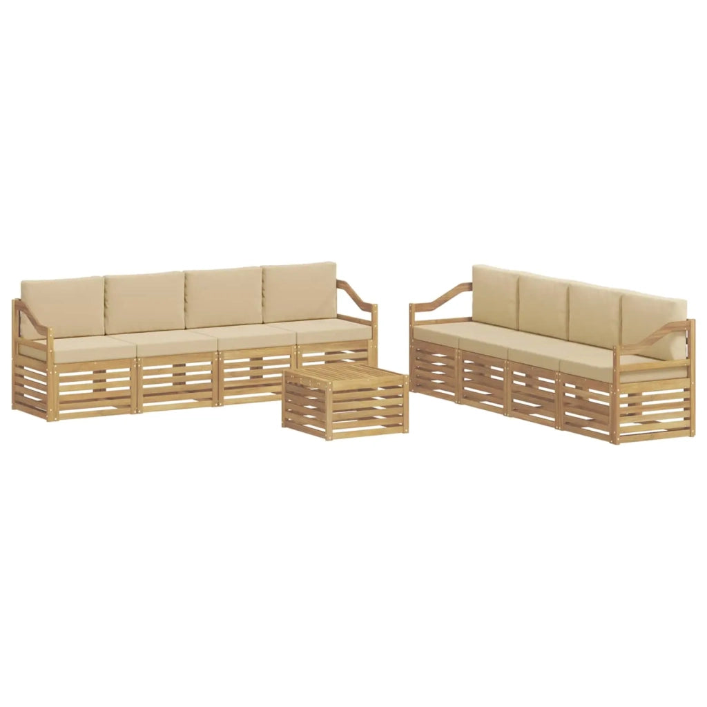 Set divani Legno di Acacia Massello 3391613